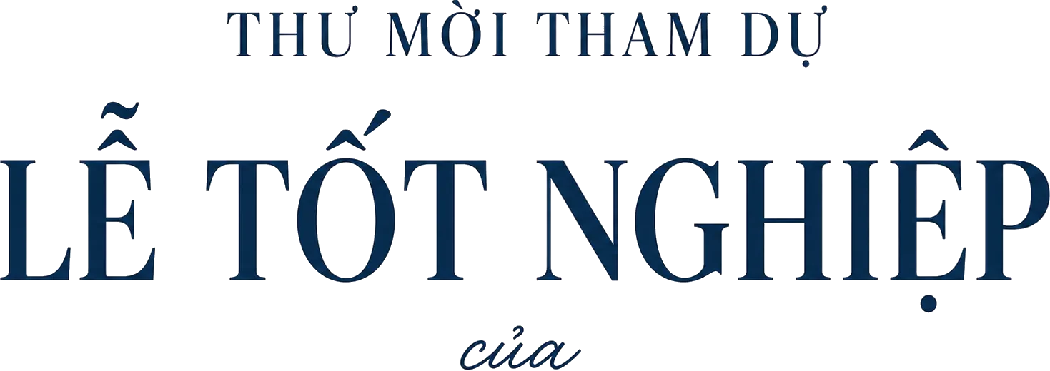 Lễ Tốt Nghiệp