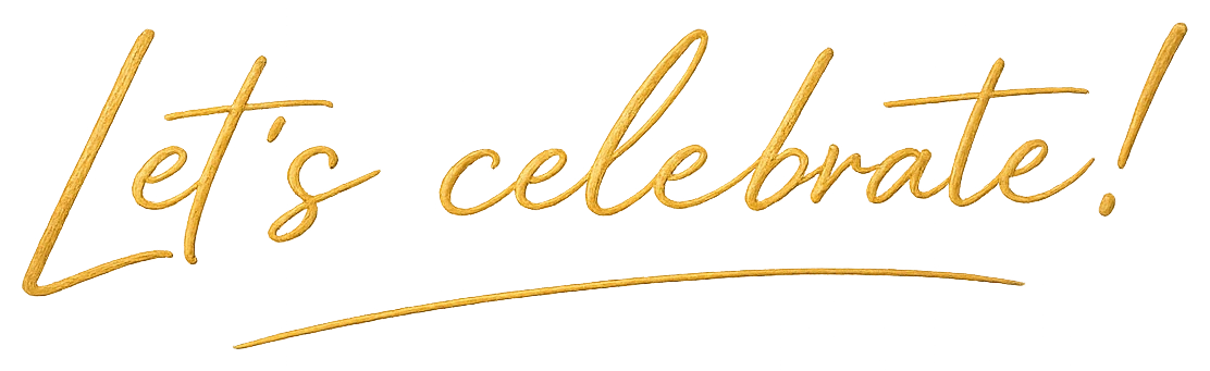Let's celebrate!