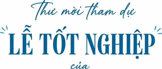 Thư mời tham dự lễ tốt nghiệp của